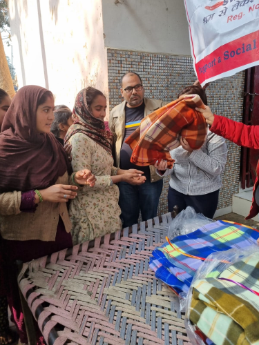 Blankets Distribution